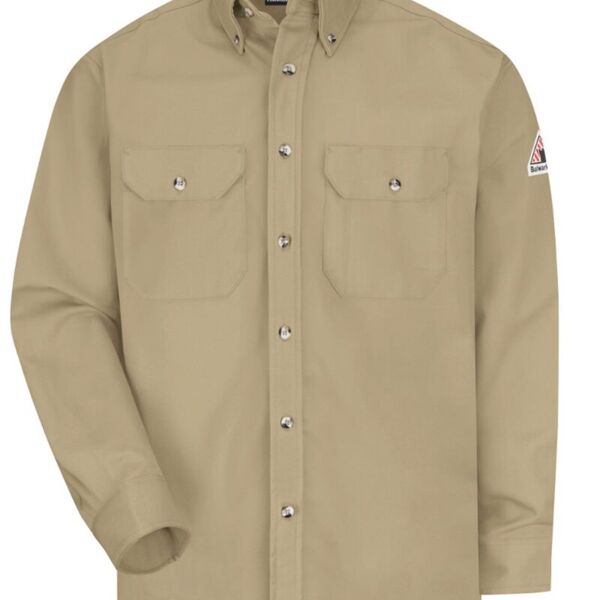 Men's Tall Dress Uniform Shirt - Excel FR ComforTouch - 7 oz. Thumbnail